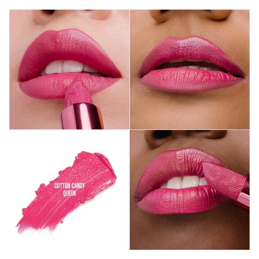 Jeffree Star Cosmetics - Shiny Trap Lipstick - "Cotton Candy Queen" *NEW!* - Picture 4 of 6